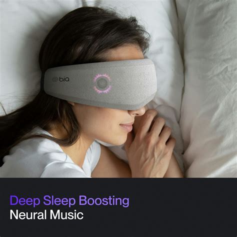 Bía Sleep - Smart, Comfortable Sleep Mask - Control Your Sleep