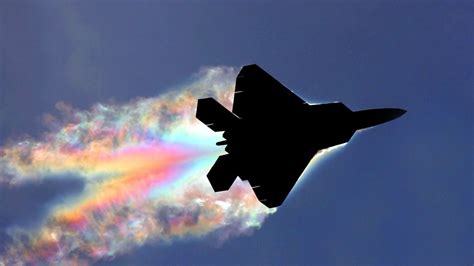 Silhouette photo of jet plane, F-22 Raptor, military, photo ...