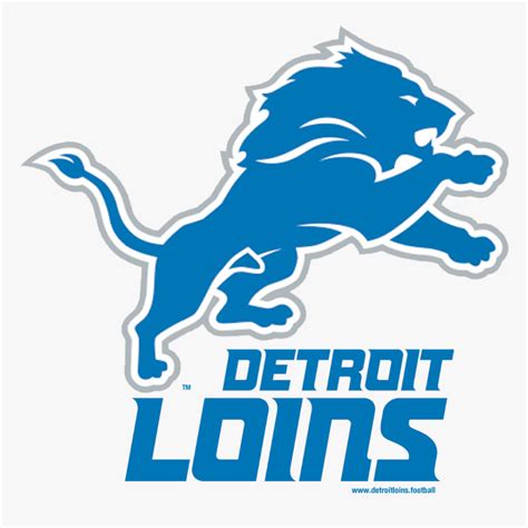 Detroit Lions Printable Logo