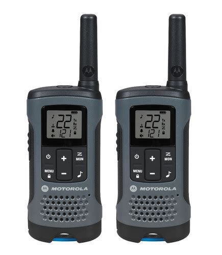 Motorola FRS 2 Pack FRS 20 Mile Range Gray Radios (MOT-T200) | Solid Signal