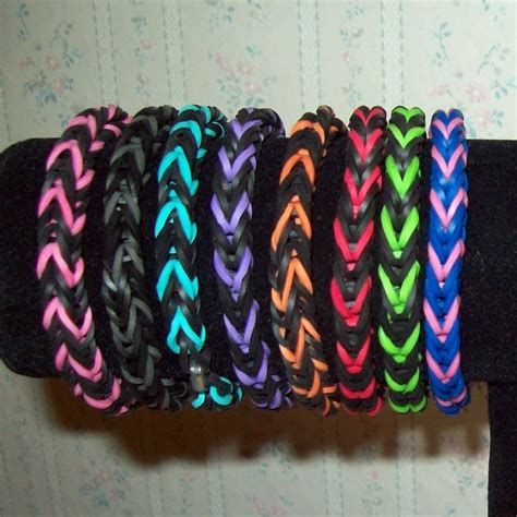 Rainbow Loom Rubber Band Bracelet Fishtail Design