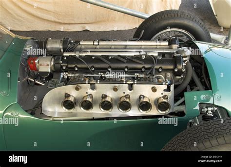 1958 Aston Martin DBR1 Engine Stock Photo - Alamy