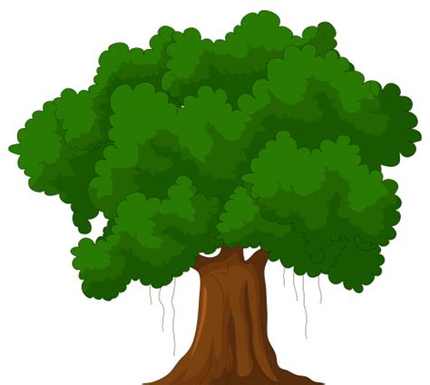 Cartoon Green Tree PNG Clipart - Best WEB Clipart