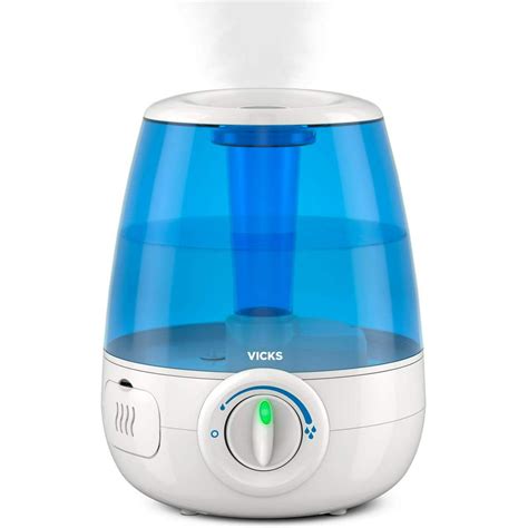 Vicks Filter-Free Ultrasonic Cool Mist Humidifier, Medium Room, 1.2 Gallon Tank-Humidifier for ...