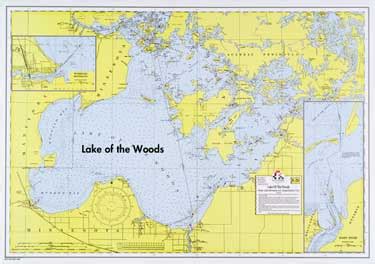 Lake Of The Woods Map - Maps Model Online