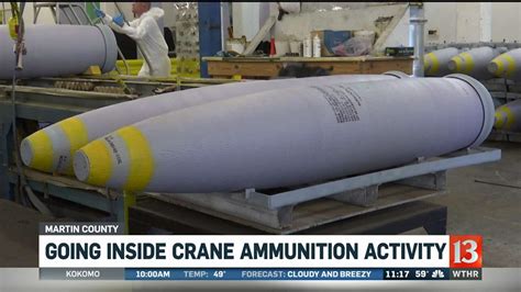 A quarter of U.S. military ammunition stored at Crane Army Ammunition Activity | wthr.com