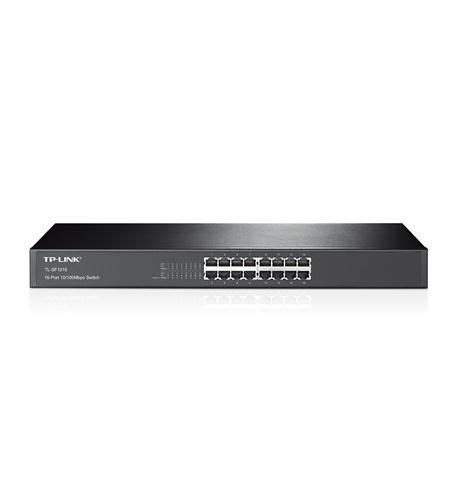 TP-Link 16-Port 10/100Mbps Rackmount Switch