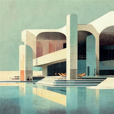 Retro Futuristic Architecture