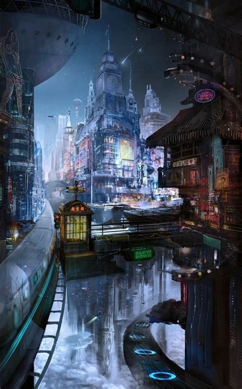 Steampunk & Cyberpunk in 2021 | Cyberpunk, Futuristic city, City