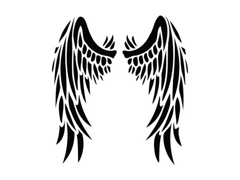 Clipart Angel Wings Images Free Download : Angel Wings Clipart, Black ...