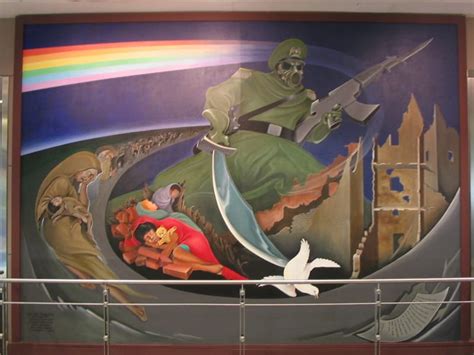 How Denver Airport’s Murals Feed Conspiracy Theorist | Painting Location and Meaning