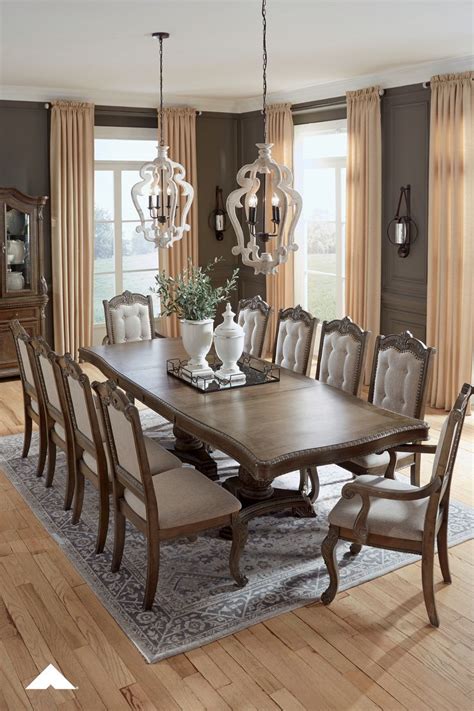 Charmond Dining Room Set by Ashley Furniture | Classic traditional styling with… | Ashley ...