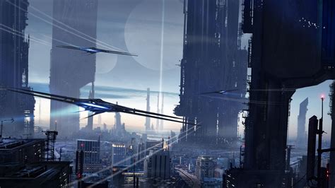 Scifi City 4k Wallpaper,HD Artist Wallpapers,4k Wallpapers,Images,Backgrounds,Photos and Pictures