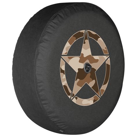 Jeep Wrangler JL & JLU Soft Vinyl Fabric Spare Tire Cover - Black Denim Grain