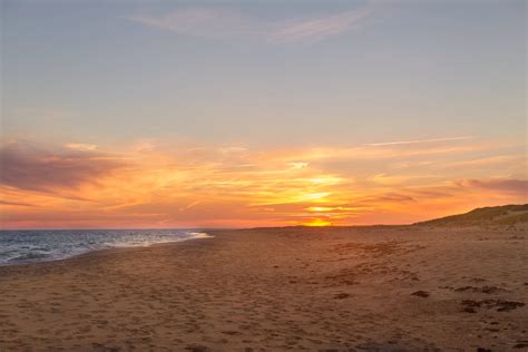 Beach Sunset Sand Royalty-Free Stock Photo