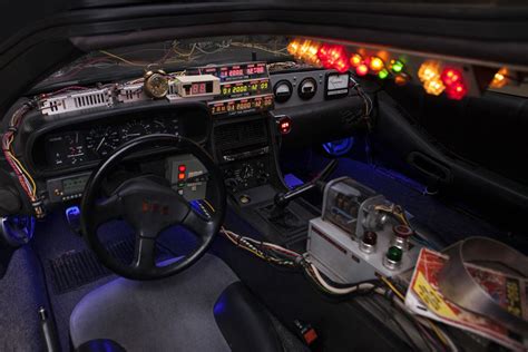 Car Interiors | Delorean time machine, Delorean, Bttf delorean