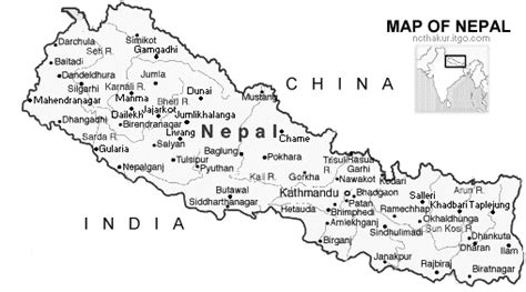 Nepal Map Full