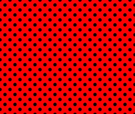 Polka Dot Black On Red Digital Art by Filip Schpindel - Pixels