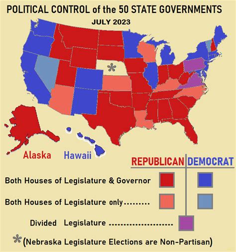 File:Political Party Control of the 50 United States, July 2023.png ...