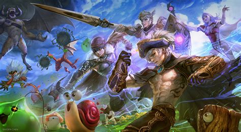 ArtStation - Maple Story Online