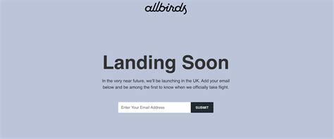 40 coming soon page examples and how to build yours. | Inside Viral Loops