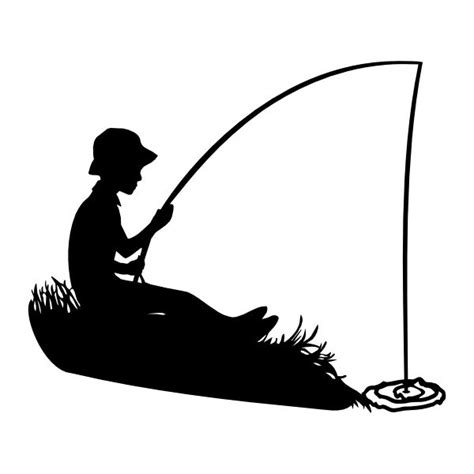 Fishing Clipart Black And White | Free download on ClipArtMag