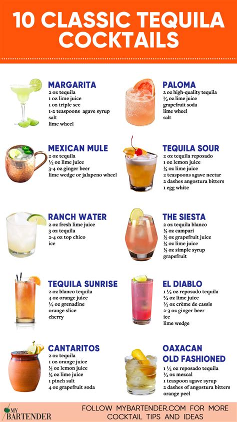 15 tequila cocktail recipes – Artofit