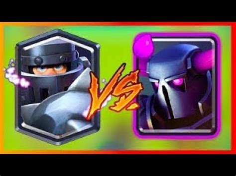 MEGA KNIGHT VS PEKKA // Clash Royale - YouTube