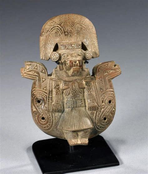 Tairona Pottery Ocarina, Standing Shaman / Priest : Lot 497 | Ancient egyptian art, Ancient ...