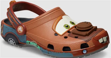 Crocs Released a Mater Clog Inspired by Pixar's 'Cars'