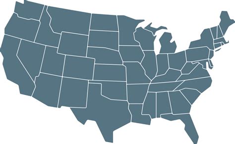 croquis del mapa de estados unidos. 15714917 PNG