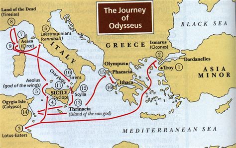 English, Literature, and the Bible: The Journey of Odysseus