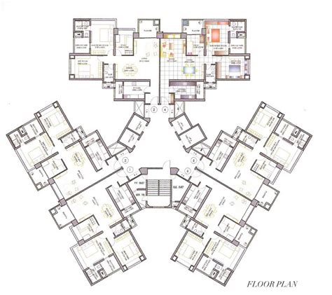 Topmost Residential Building 4 Unit Apartment Building Floor Plans Most Valued – New Home Floor ...