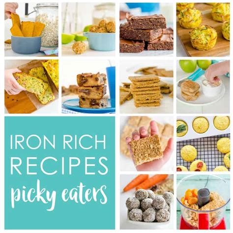 Iron Rich Foods For Kids + 15 Iron Rich Recipes For Picky Eaters