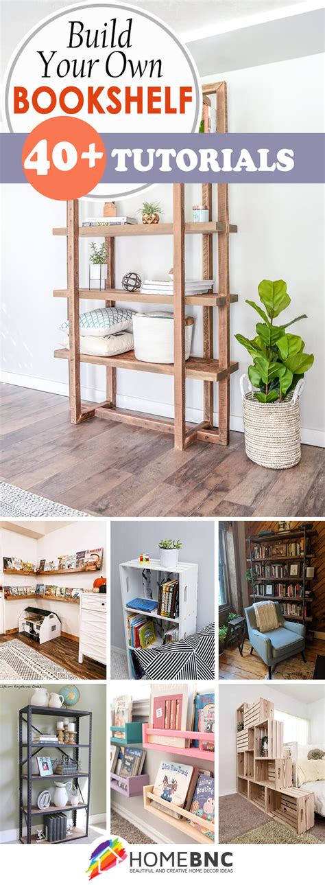 DIY Bookshelf Tutorials — Homebnc