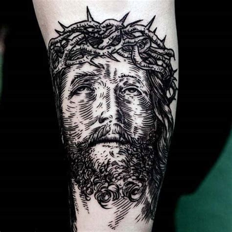 80 Woodcut Tattoo Designs for Men