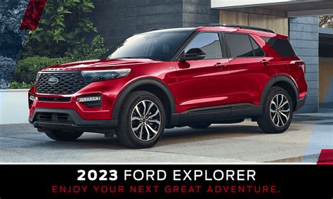 Powerful and dramatic new features in the 2023 Ford Explorer