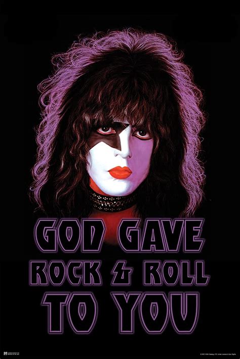 Buy Kiss Starchild Paul Stanley Solo Album God Gave Rock and Roll to You Kiss Band Merchandise ...