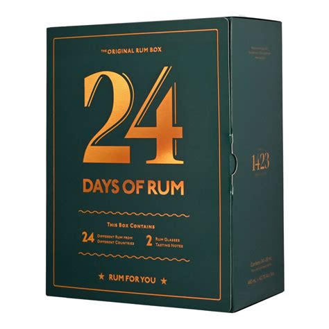 24 Days Of Rum Advent Calendar 2021 24 X 20Ml 24x20ml – BSW Liquor