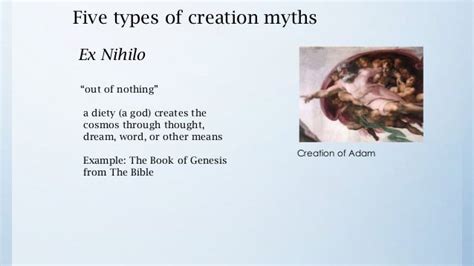 Creation myths