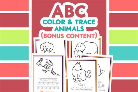 ABC Animal Alphabet Printables (Bonus)