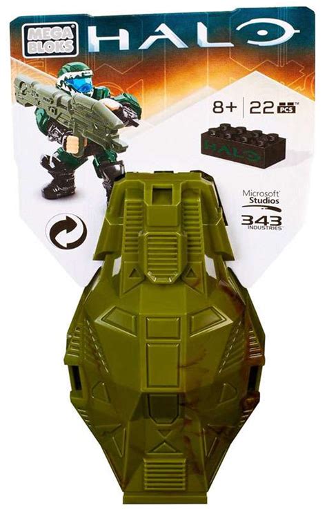 Mega Bloks Halo ODST Drop Pod Set 38314 Green - ToyWiz