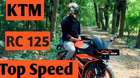 KTM RC 125 TOP SPEED UNEXPECTED RESULT #ktm #ktmlover #ktmrc #bikelover #rider - YouTube