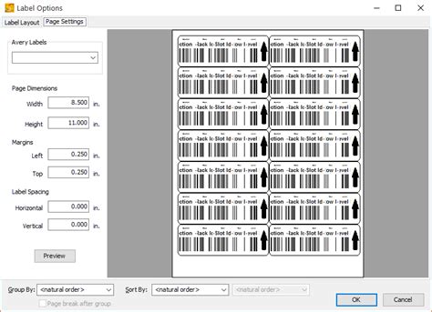 Warehouse Rack Label Template - Riset