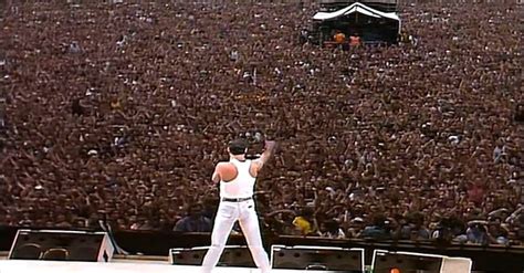 Queen Put On Legendary Performance At Live Aid In 1985