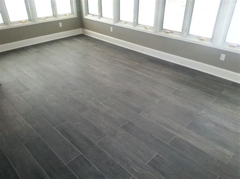 Sunroom: Plank Tile Floor - Traditional - Sunroom - new york - by ...