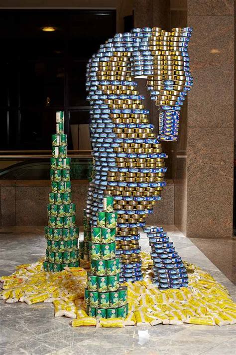 Amazing Canned Food Sculptures