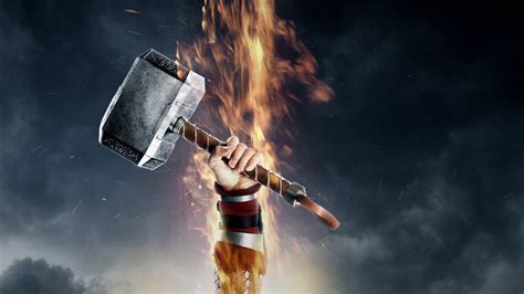 Wallpaper : 1920x1080 px, arms up, hammer, Mjolnir, movies, Thor 2 The Dark World 1920x1080 ...