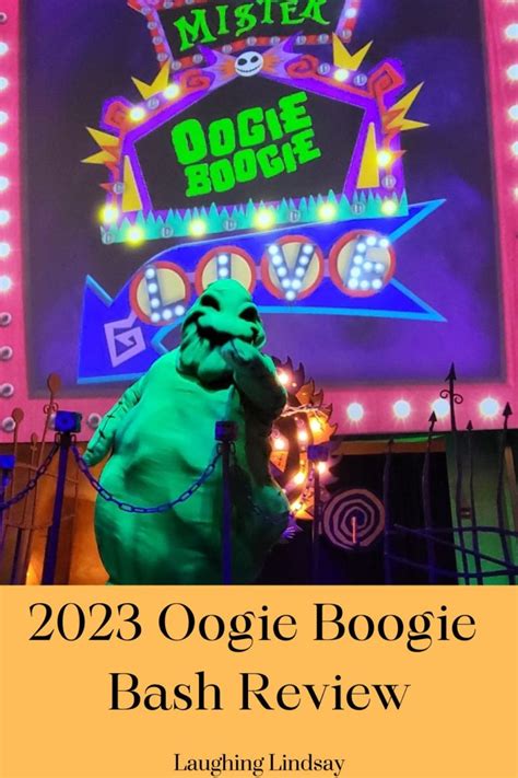 2023 Oogie Boogie Bash Review and Tips - Laughing Lindsay