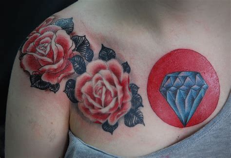 Diamond Tattoos: Ideas, Meanings, and Designs - TatRing